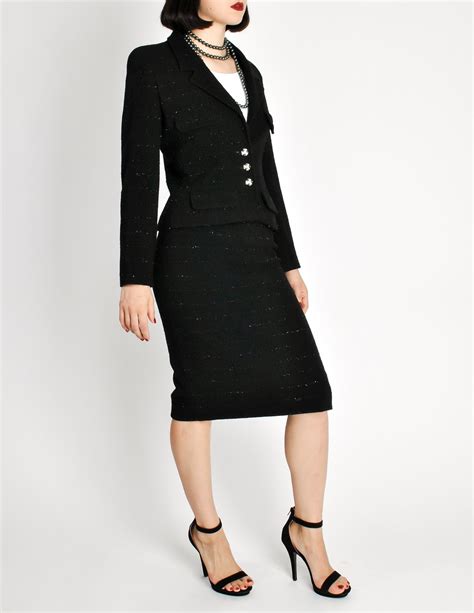 a chanel suit|vintage Chanel suits for women.